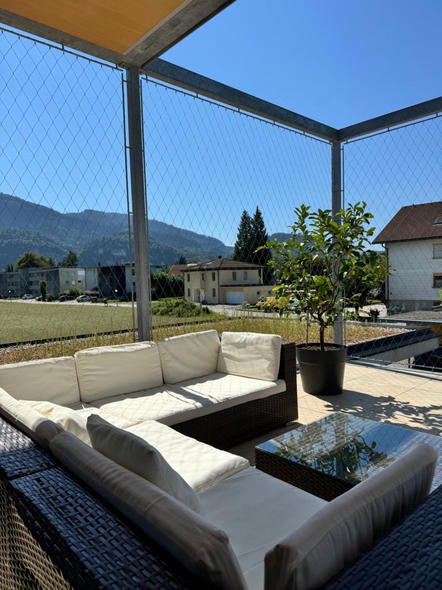 Architektenhaus Rhaa Mit Terrassen Altach Extérieur photo