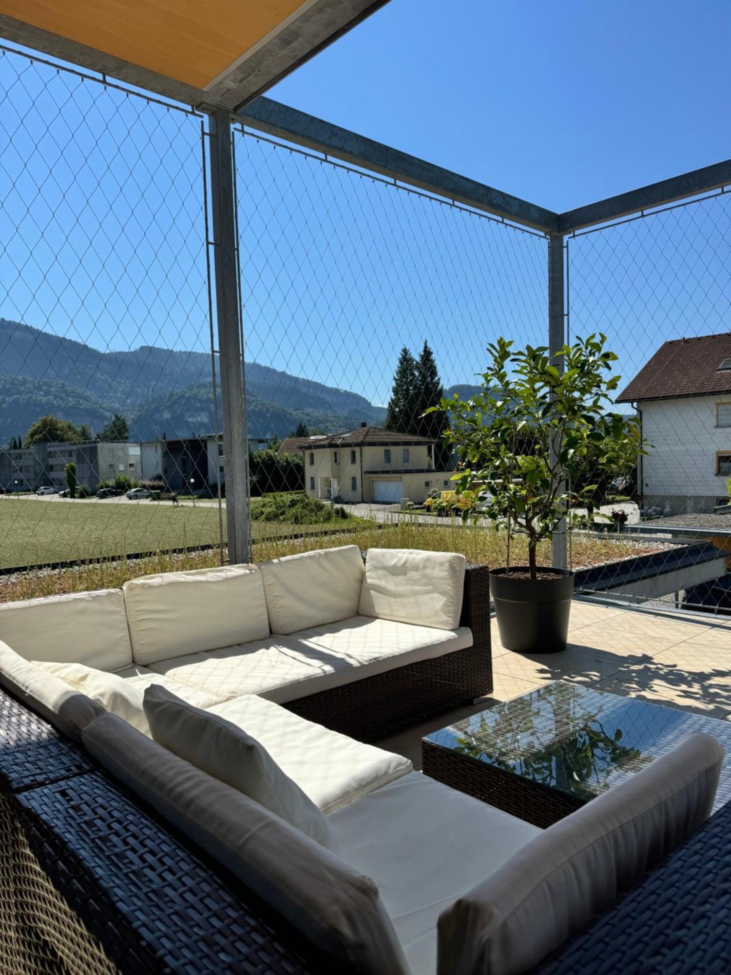 Architektenhaus Rhaa Mit Terrassen Altach Extérieur photo